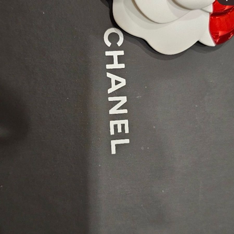 Chanel 藍金荔枝三折短夾(大全配)-12