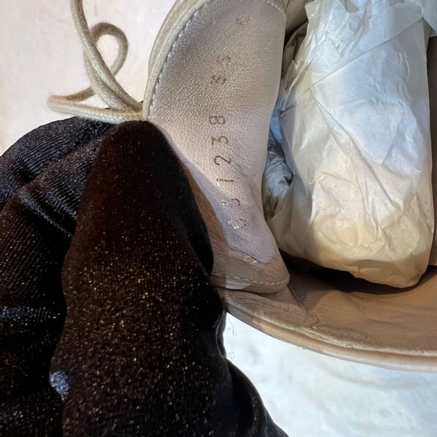 香奈兒/Chanel 黑金雙C珍珠厚底靴 35碼 🈚附件-4