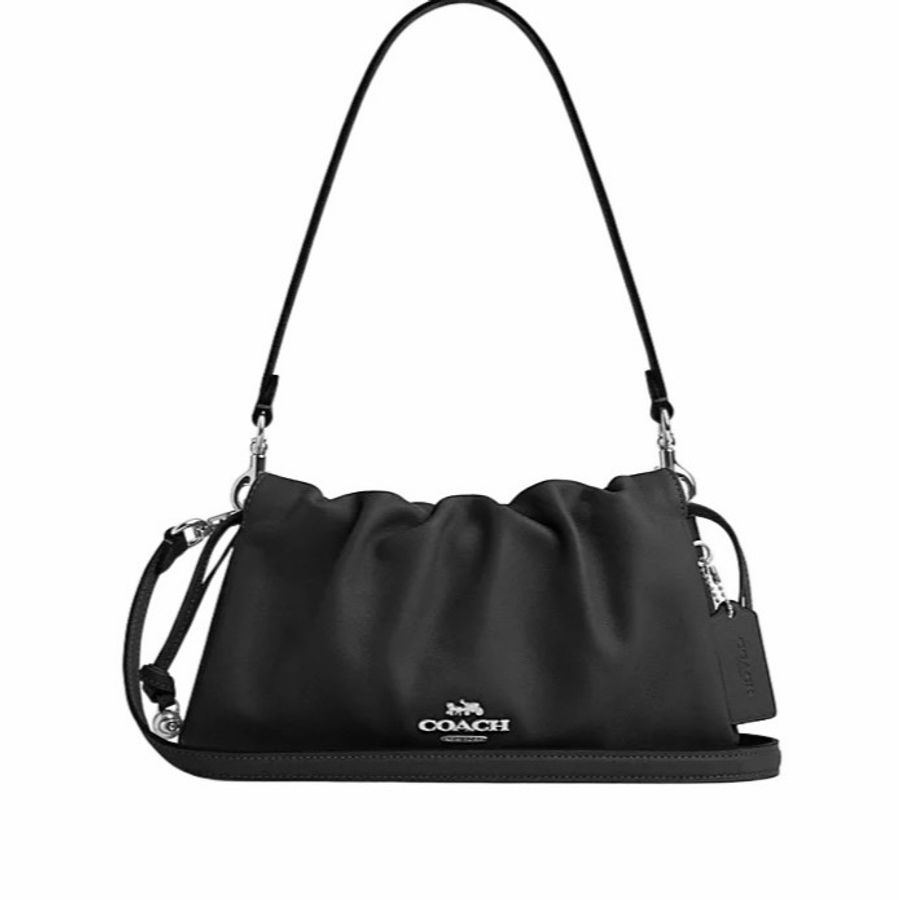 Coach 女士 褶飾單肩包均碼碼26cm*7cm*15cm-6