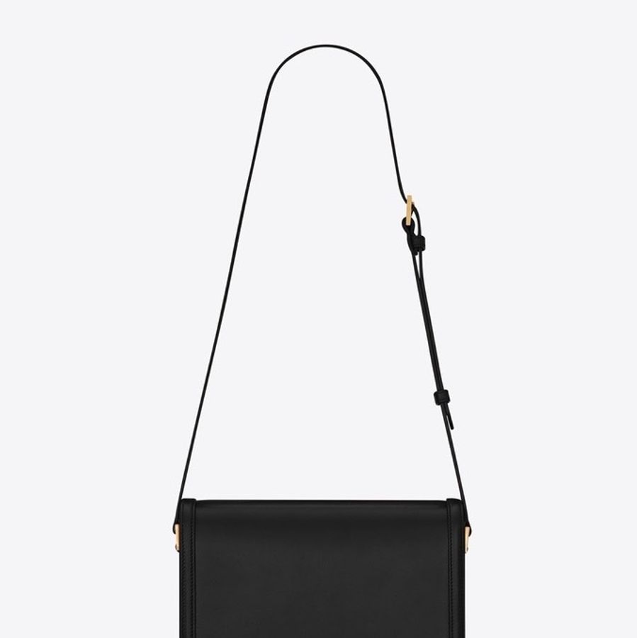 Saint Laurent 女士 SOLFERINO BOX 皮革中號肩背包 中號、23cm*6cm*16cm-3