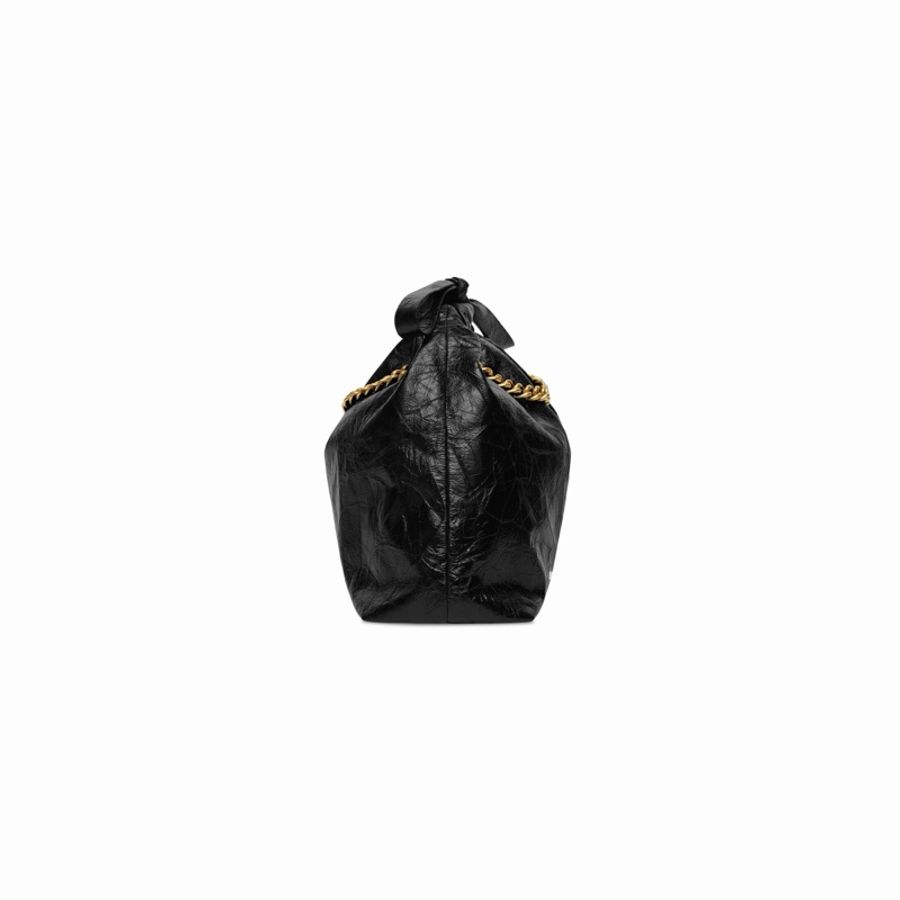 Balenciaga 女士 Crush logo印花單肩包均碼碼常規、24cm*10cm*26cm-3