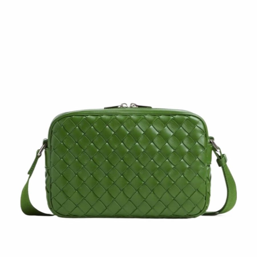 Bottega Veneta 男士 徽標相機單肩包均碼碼常規、24.5cm*6cm*15cm-0