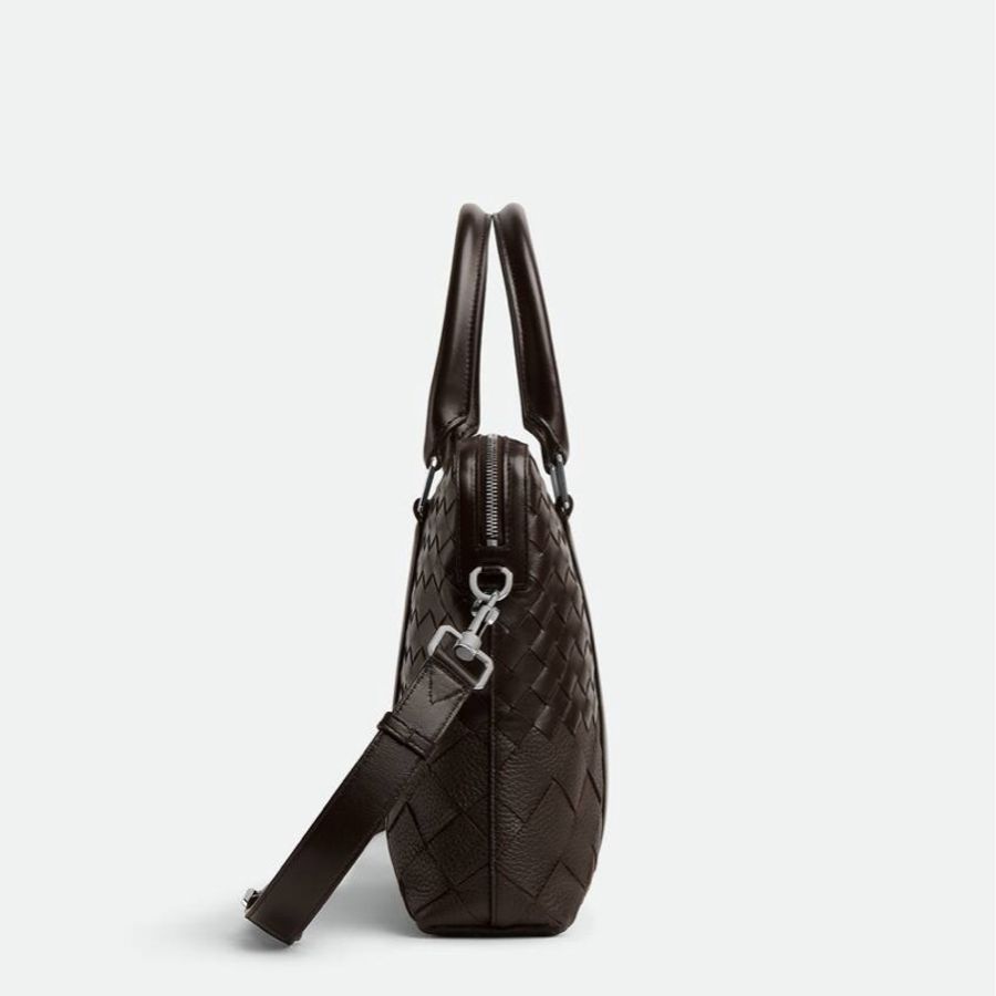 Bottega Veneta 男士 Intrecciato 纖薄公文包均碼碼35.5cm*7.5cm*28cm-2