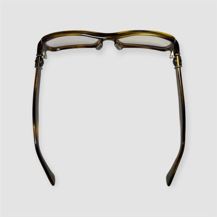 Chrome Hearts Gittin Any?-II Glasses Olive Tortoise 橄欖玳瑁色 眼鏡-4