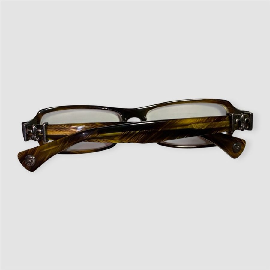 Chrome Hearts Gittin Any?-II Glasses Olive Tortoise 橄欖玳瑁色 眼鏡-6