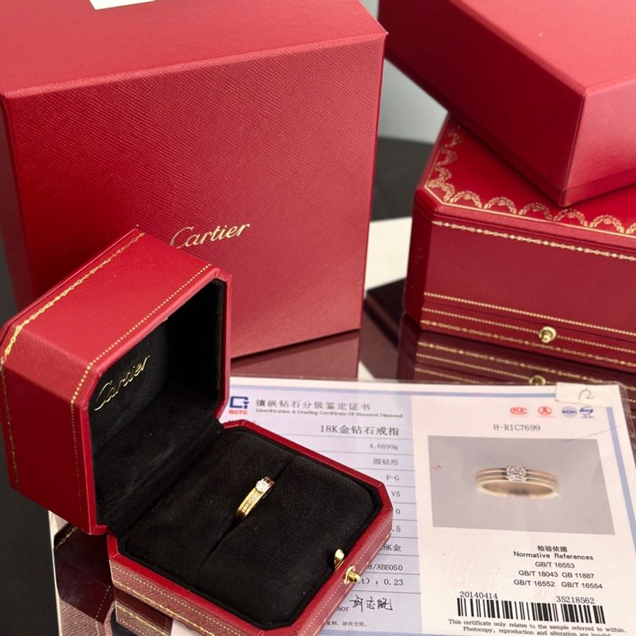Cartier卡地亚 Trinity戒指-0