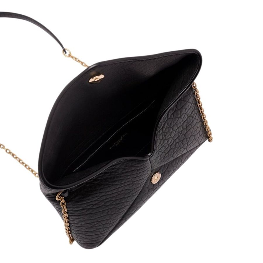 【YSL】SAINT LAURENT Envelope Cassandre 信封 鍊條 肩背包 斜背包 黑色 855569-3