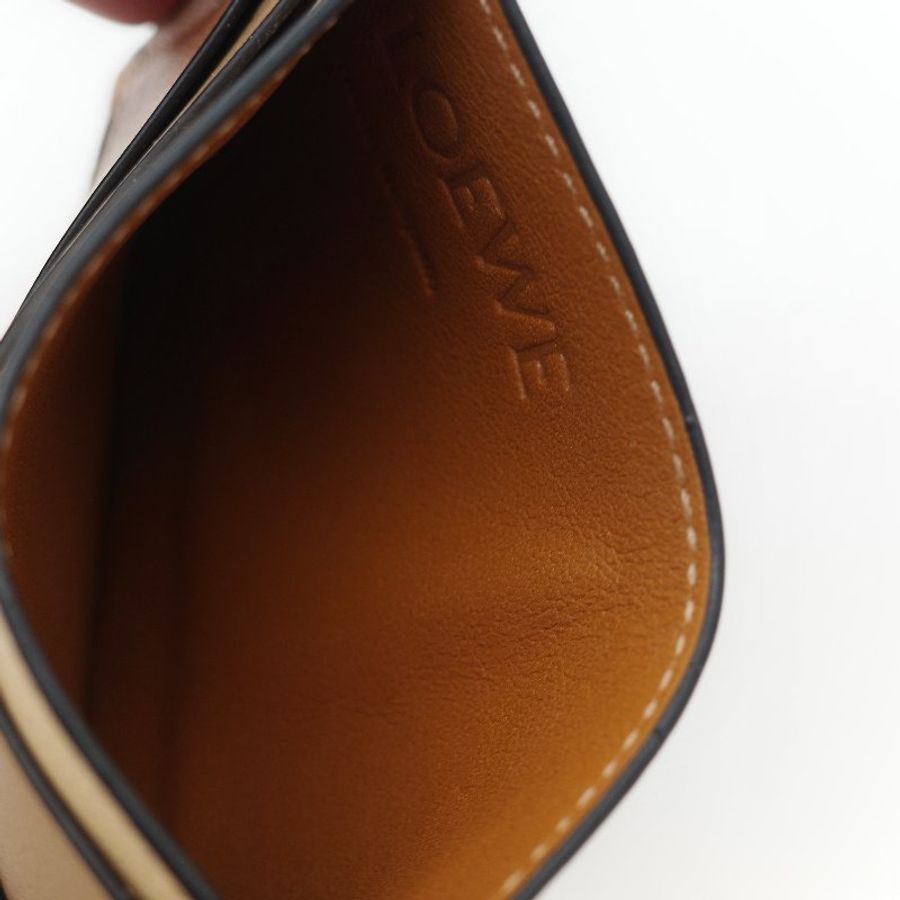Loewe 羅威 三拼色 多卡位 卡包-6