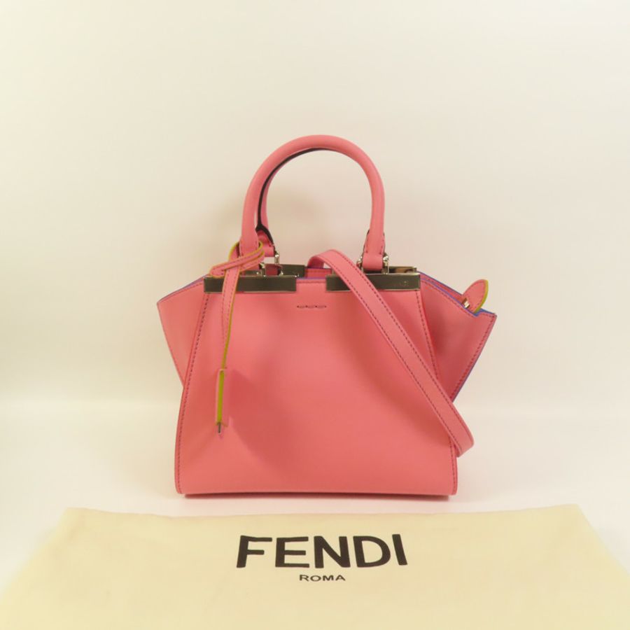 FENDI 牛皮皮革3 Jours手挽肩背兩用袋-11