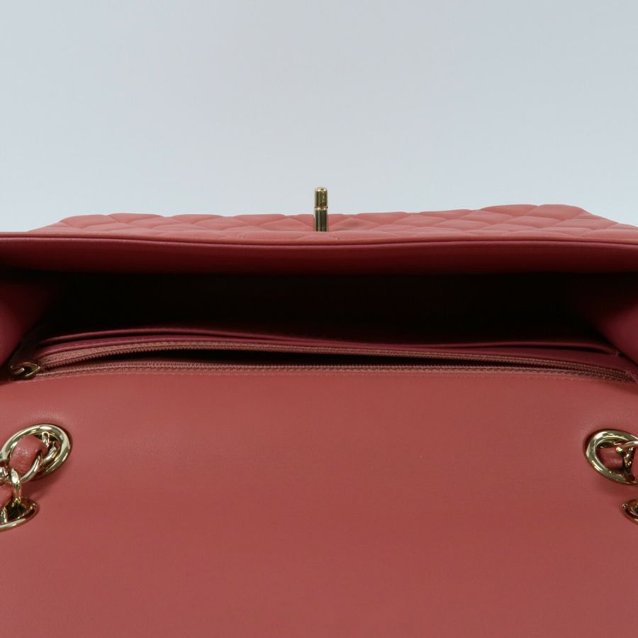 CHANEL 羊皮皮革Chain Shoulder Bag鏈帶肩背袋-4