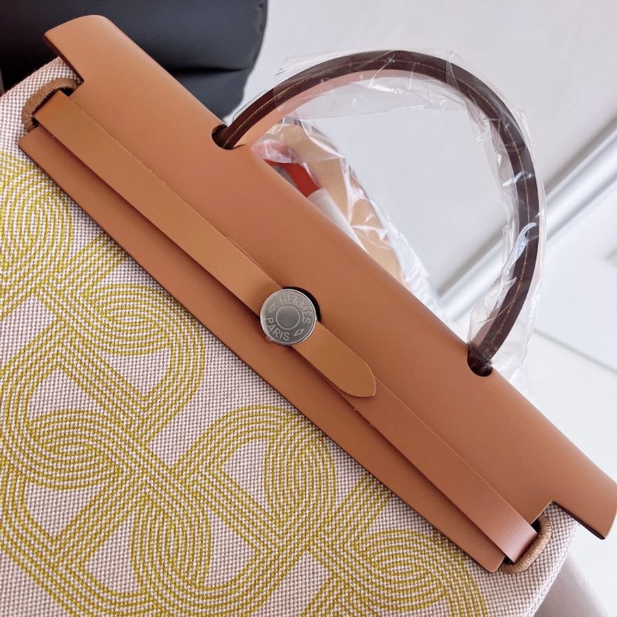 【全新品】HERMES愛馬仕 Herbag Zip 31 B刻限量版豬鼻子賽道-9