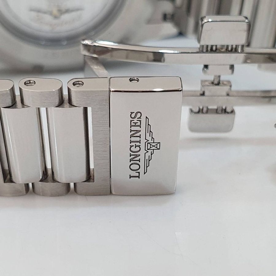 【大眾名錶】LONGINES浪琴 L3.830.4.02.6 征服者系列 綠色面盤 2024/07 大眾名錶B1256-6