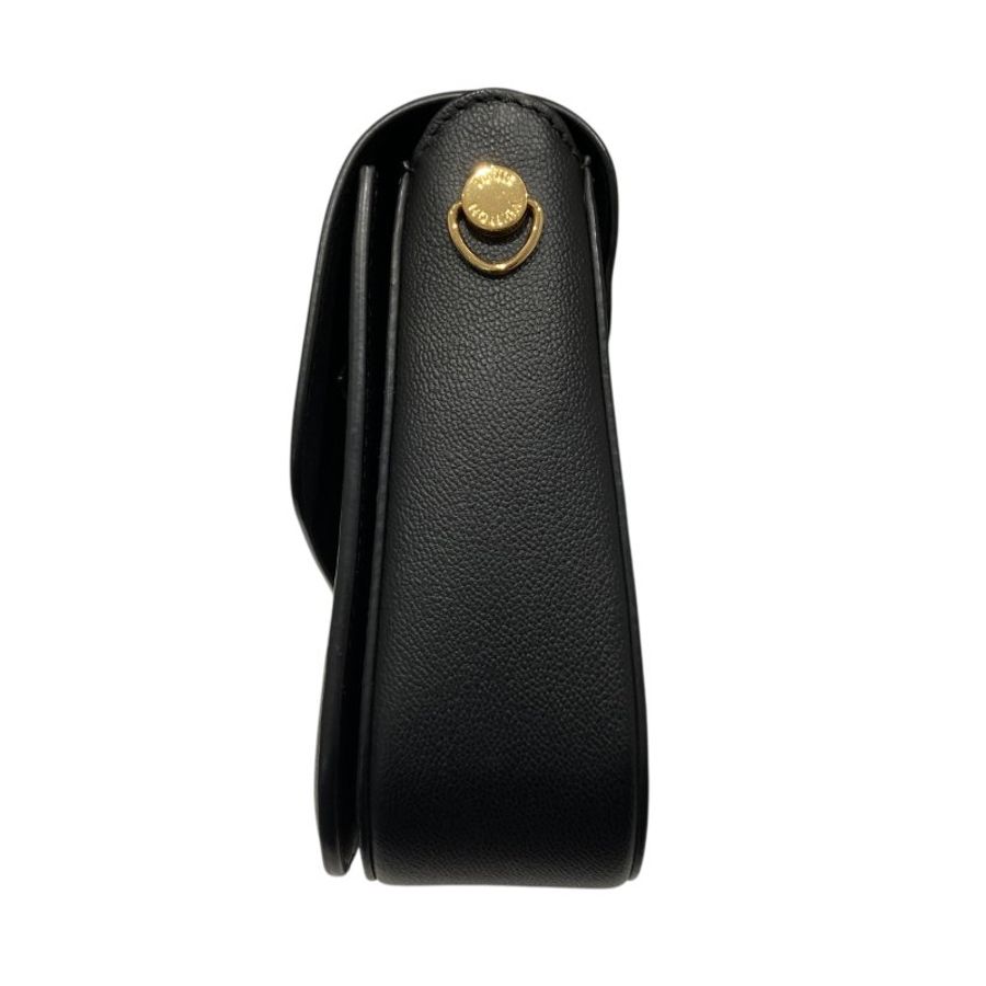 LOUIS VUITTON 路易威登 M53382 VERY MESSENGER 側背包 皮革 老花 黑色-3
