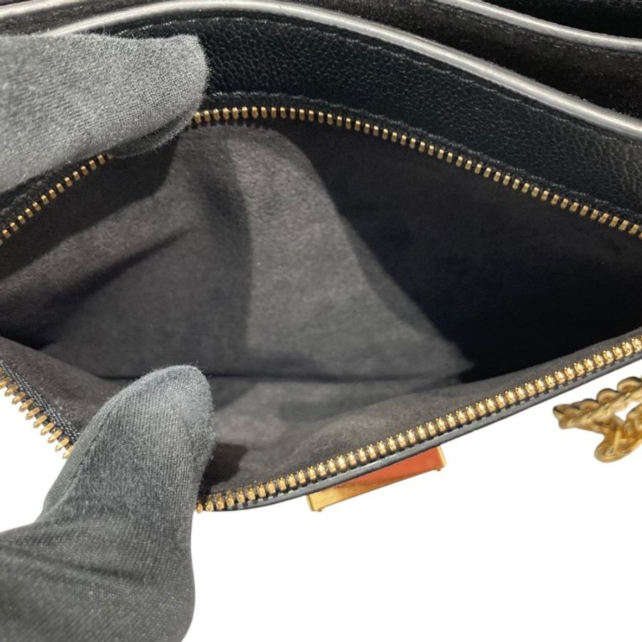 LOUIS VUITTON 路易威登 M53382 VERY MESSENGER 側背包 皮革 老花 黑色-12