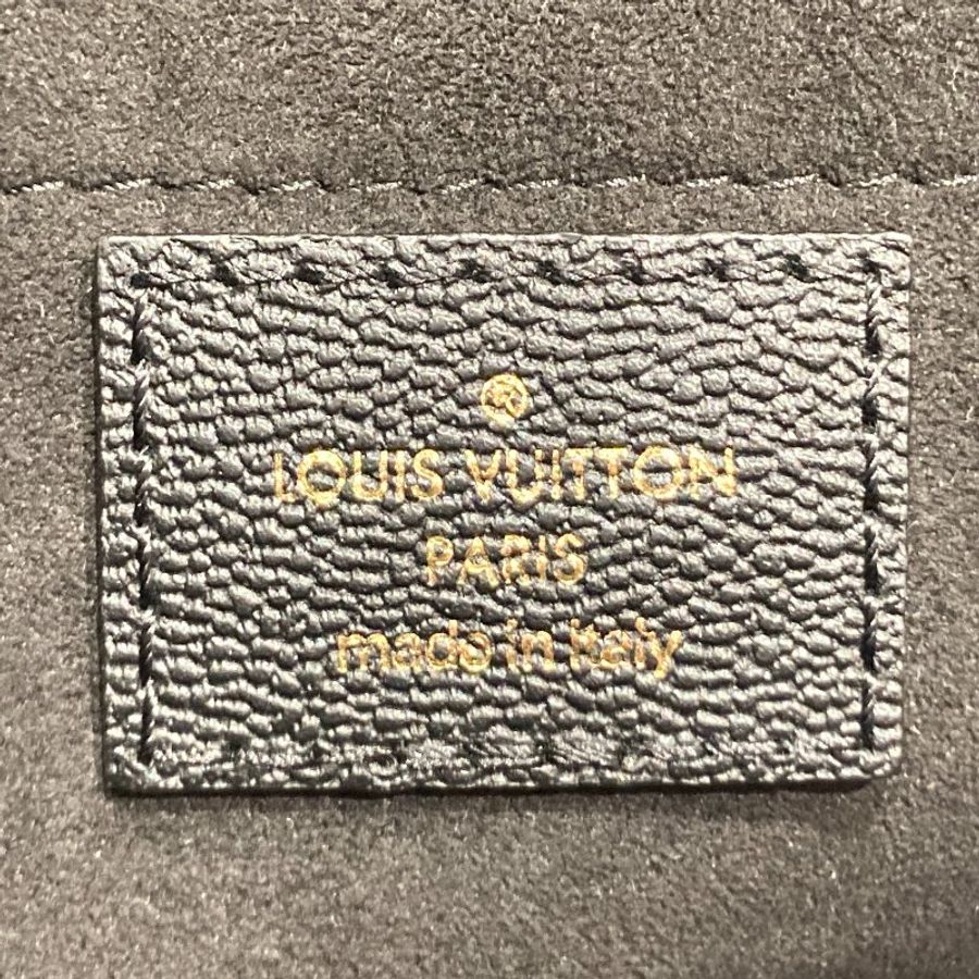 LOUIS VUITTON 路易威登 M53382 VERY MESSENGER 側背包 皮革 老花 黑色-23