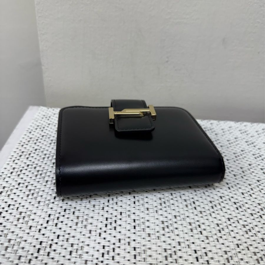Tod’s黑皮革短夾-8