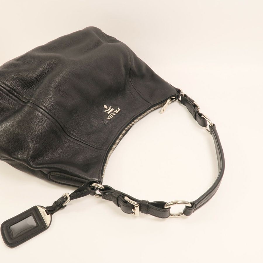 PRADA 牛皮皮革Shoulder Bag肩背袋-6