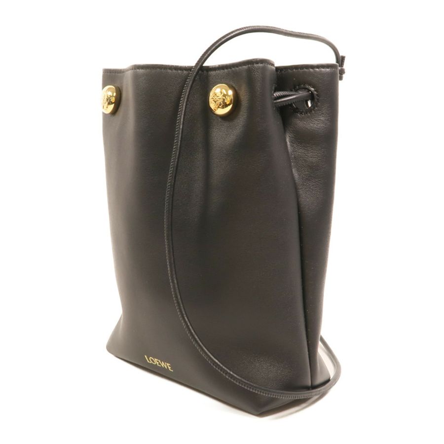 LOEWE 牛皮皮革Pebble Pouch肩背袋-2
