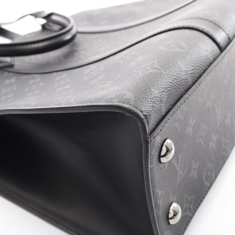 路易威登 LOUIS VUITTON Sac Plat 24H 單肩包 Tote Shoulder Handbag M47059 Monogram eclipse-2