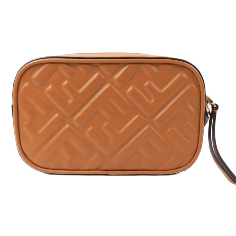 FENDI 牛皮皮革FF Logo Camera Case肩背袋-1