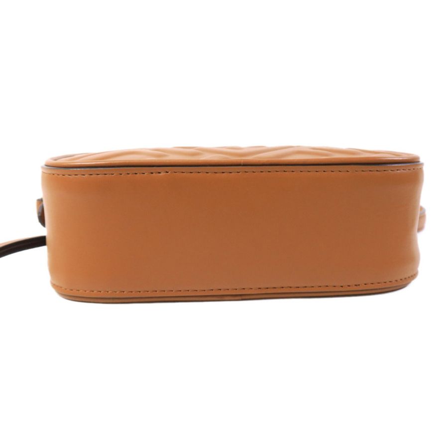 FENDI 牛皮皮革FF Logo Camera Case肩背袋-3