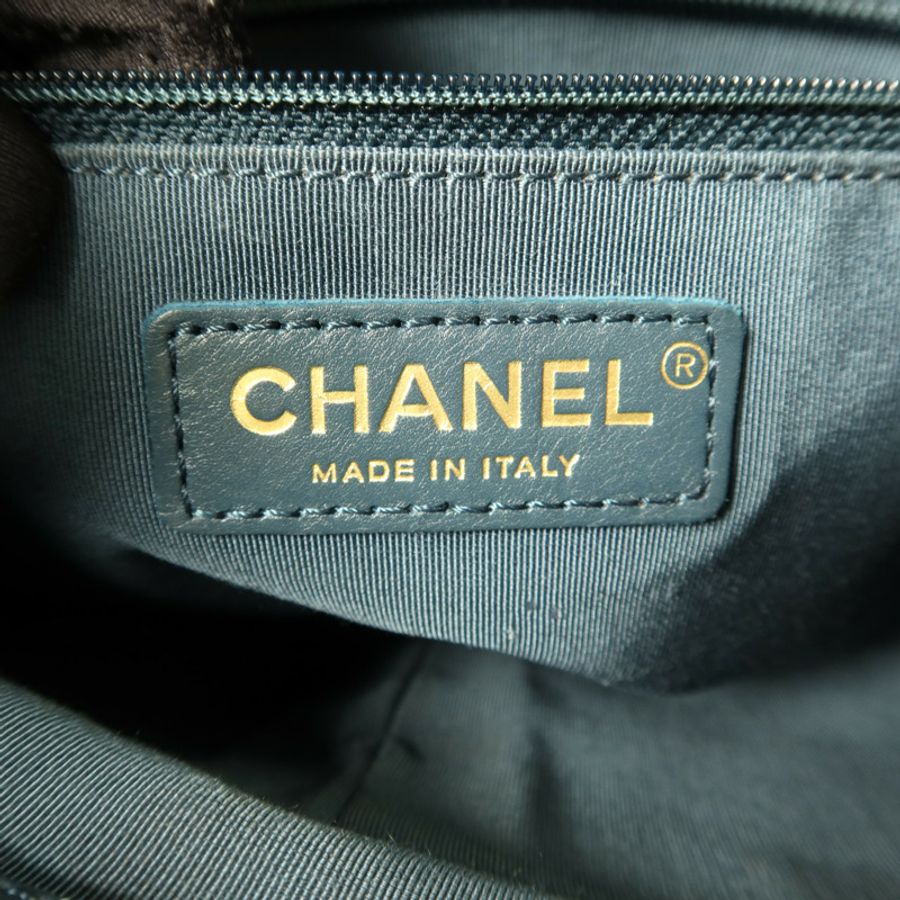CHANEL 牛皮皮革Hobo Bag手挽肩背兩用袋-5
