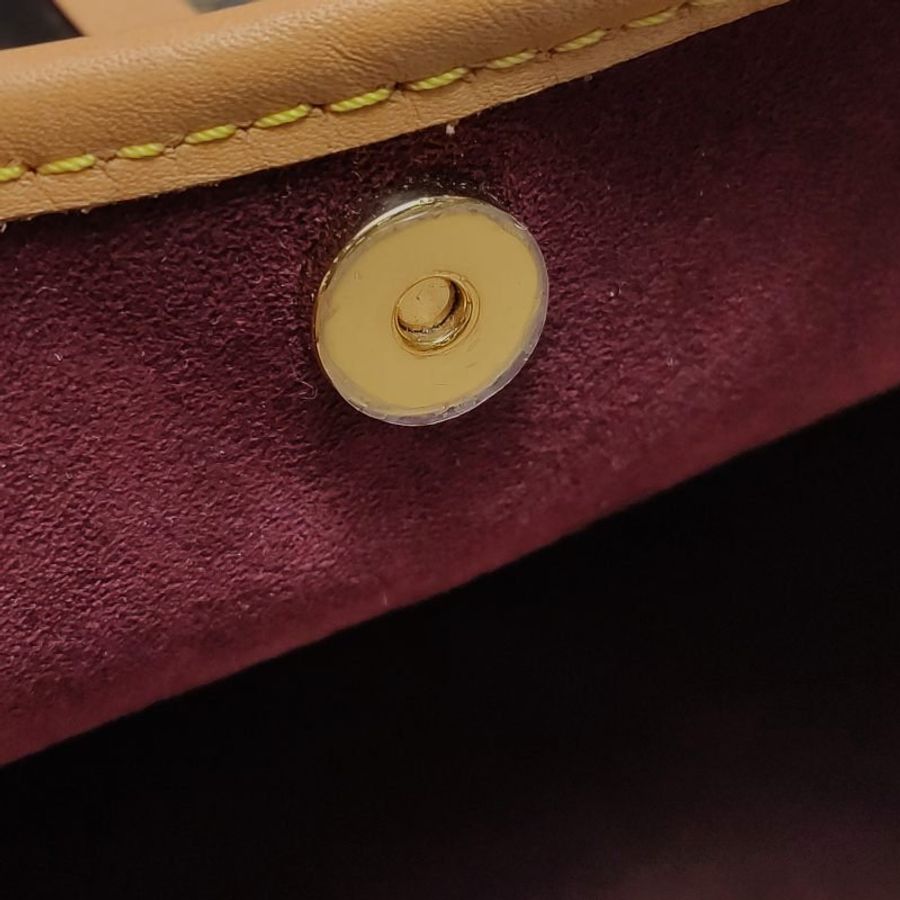 Louis Vuitton (LV) Carry All小號植鞣革老花子母包單肩包晶片款-10