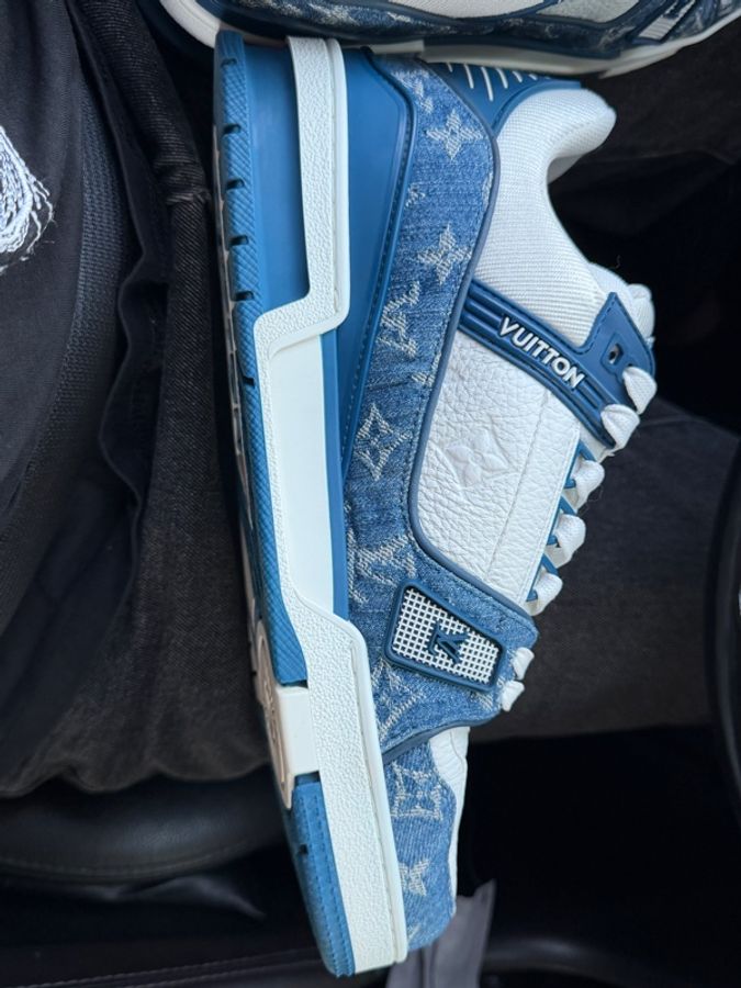 Louis Vuitton Trainer 牛仔藍 商品如圖 7.5-2