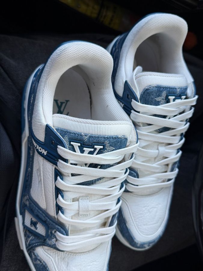 Louis Vuitton Trainer 牛仔藍 商品如圖 7.5-3