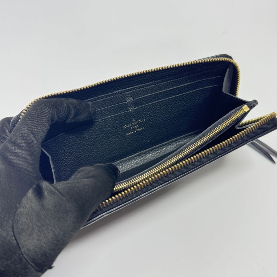 【超級新 全配🎁】 LV M60171 黑老花 牛皮壓紋長夾(專櫃27,700)-8