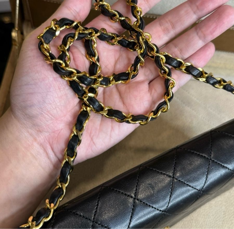 在台現貨CHANEL VIntage COCO 相機鍊包23cm🤍經典款-16