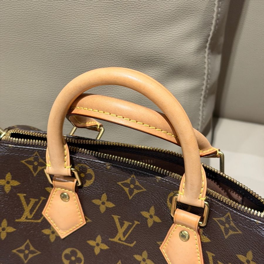 全配🈶購證❤️晶片款❤️ lv #speedy25 #新款波士頓 #老花 #枕頭包-4