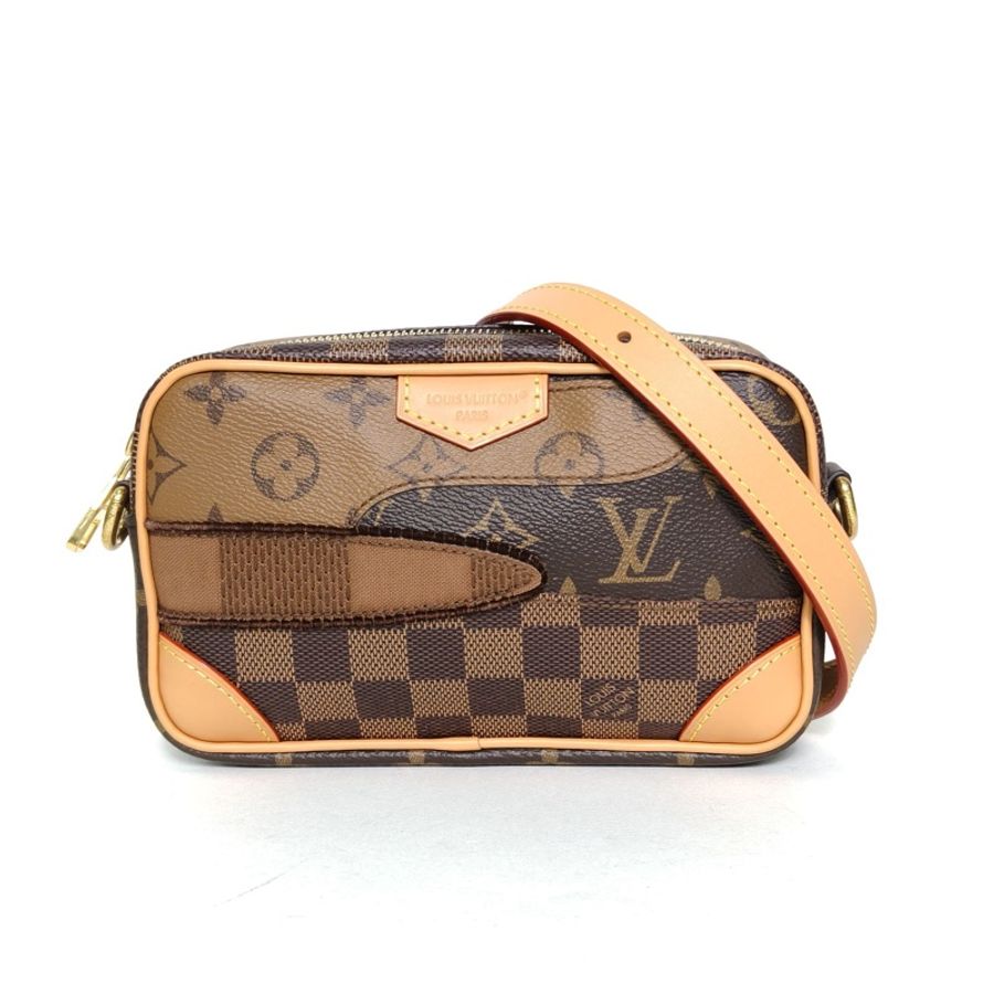 LOUIS VUITTON Trocadéromini相機包老花PVC晶片nigo聯名款-0