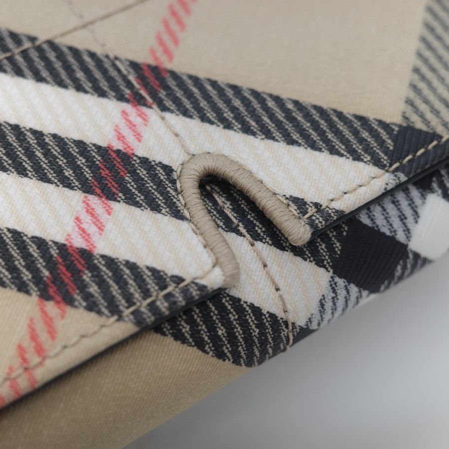 Burberry 博柏利 經典風衣格紋 鏈條包 WOC 斜挎包-11