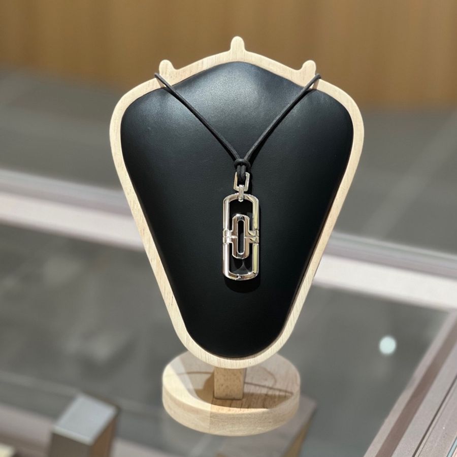 宝格丽BVLGARI PARENTESI系列项链精钢镶嵌钻石-4
