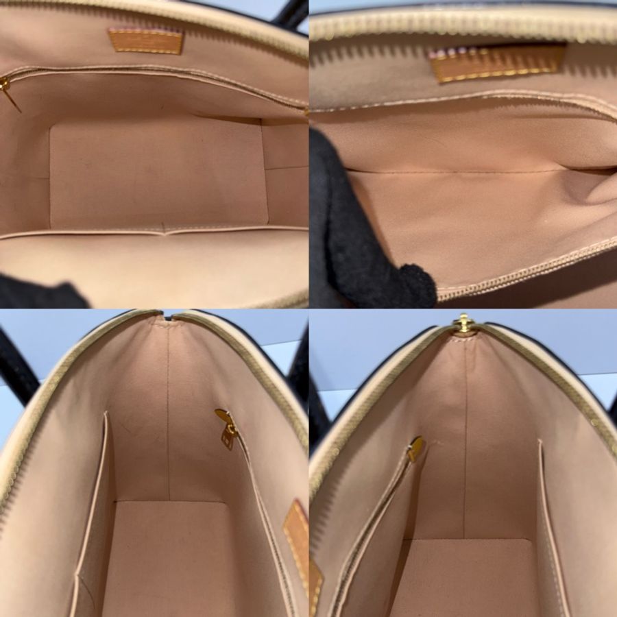LOUIS VUITTON 路易威登 黃色漆皮LOCKIT 手提包 M90251-5