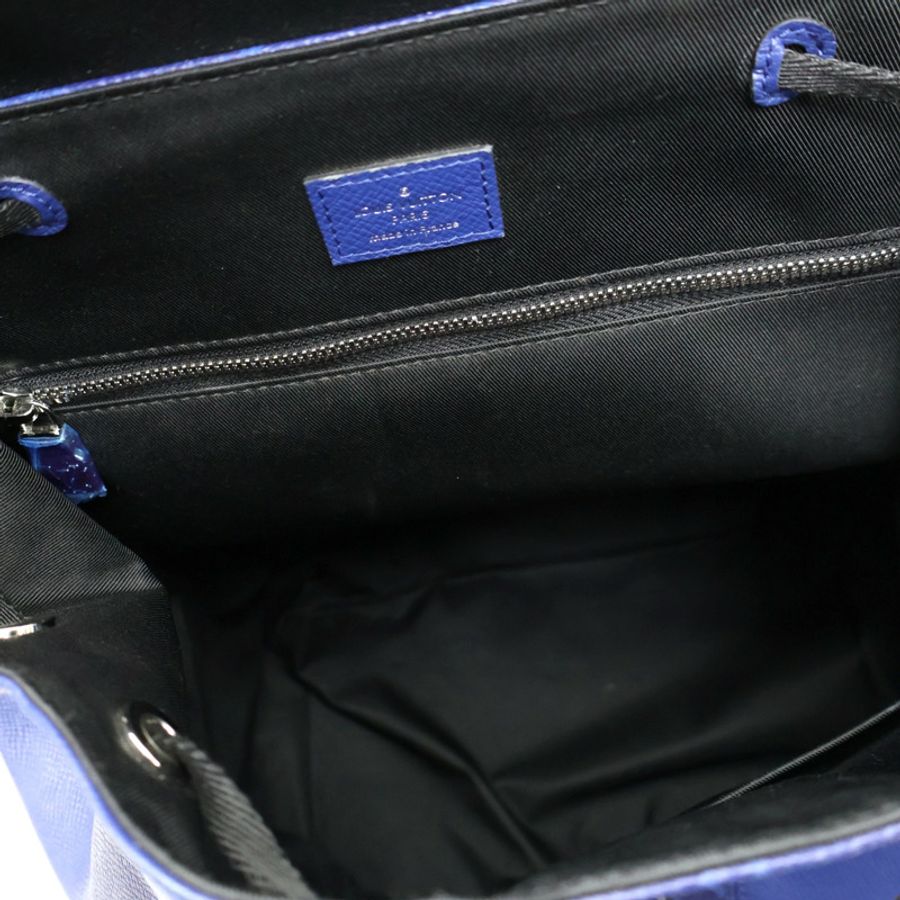 藍色 原花 帆布 Taigarama 後背包【LOUIS VUITTON LV 路易威登】 M30419-2