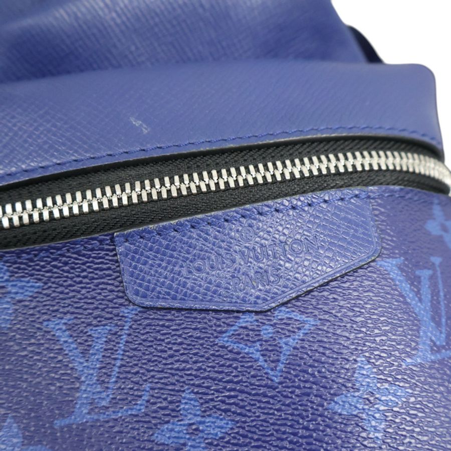 藍色 原花 帆布 Taigarama 後背包【LOUIS VUITTON LV 路易威登】 M30419-16
