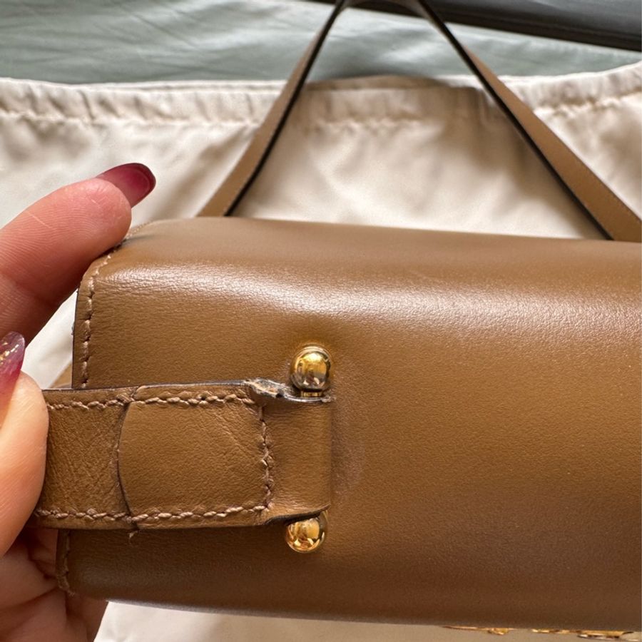 GUCCI 棕色牛皮 Zumi 系列肩斜包-13