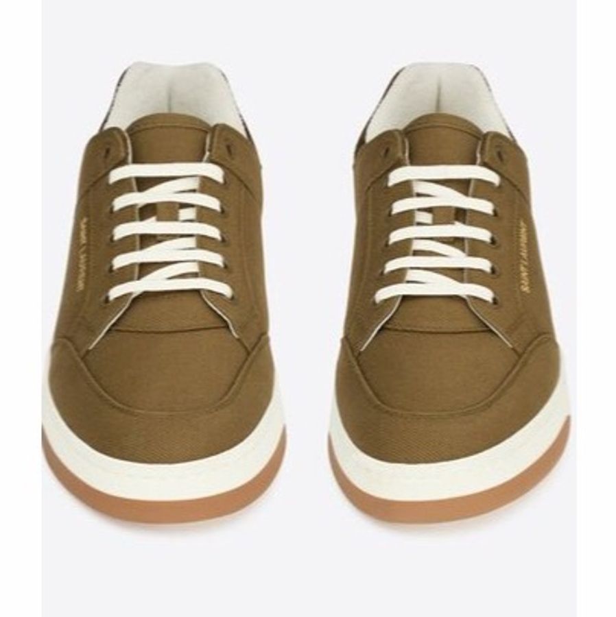Saint Laurent 男士 SL/61 華達呢運動鞋40 41 42 43 44 45碼-1