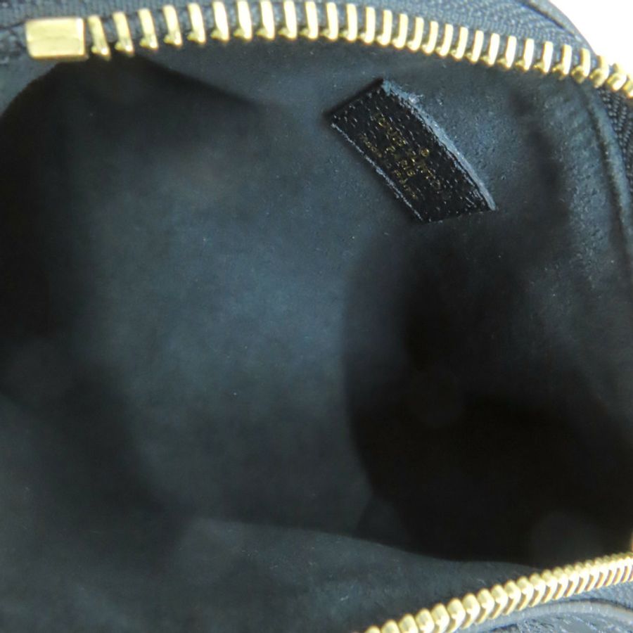 黑色 壓紋牛皮 Nano Speedy 肩背包【LOUIS VUITTON LV 路易威登】 M82450-4