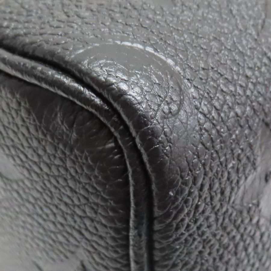 黑色 壓紋牛皮 Nano Speedy 肩背包【LOUIS VUITTON LV 路易威登】 M82450-13