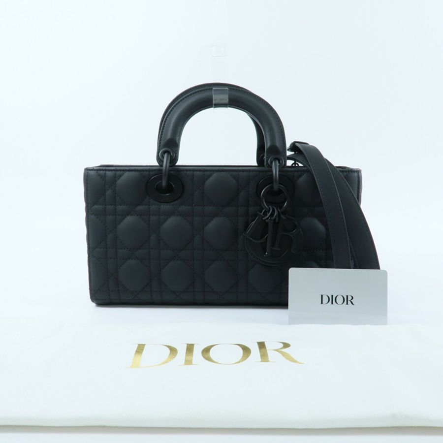 Dior 牛皮皮革Lady D-Joy Medium手挽肩背兩用袋-12