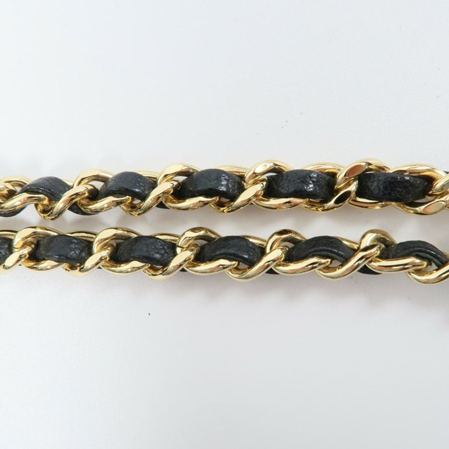 CHANEL 牛皮皮革Mademoiselle Vintage Tote鏈帶肩背袋-9