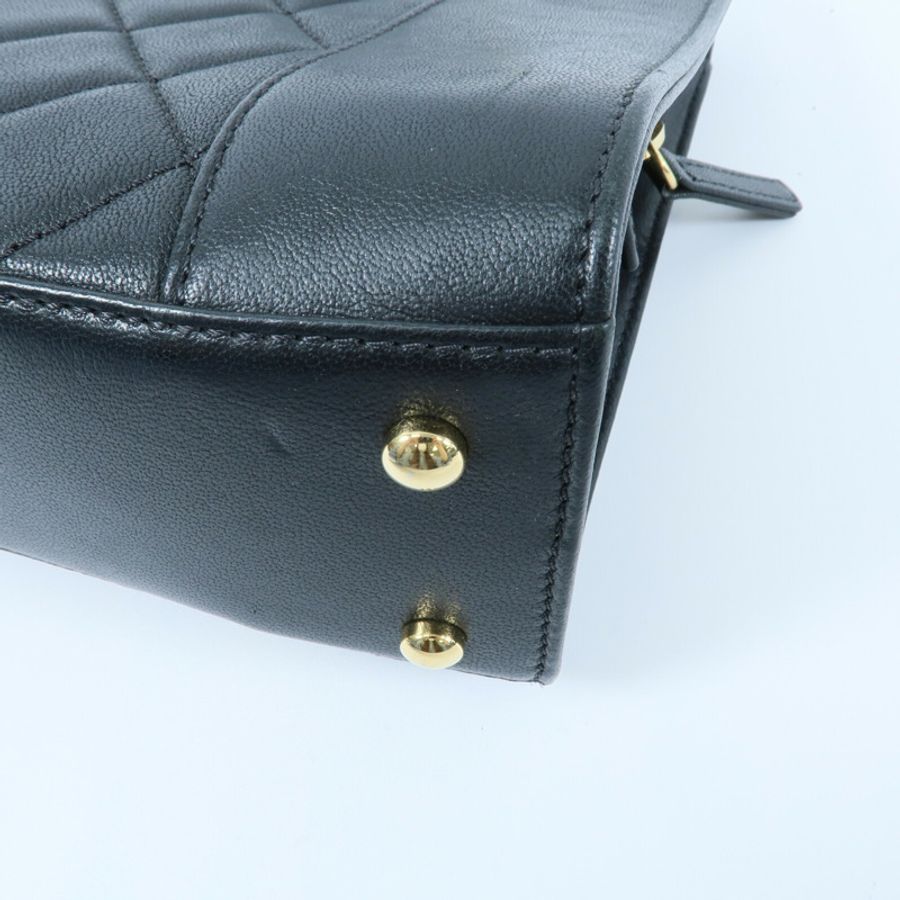 CHANEL 牛皮皮革Mademoiselle Vintage Tote鏈帶肩背袋-11