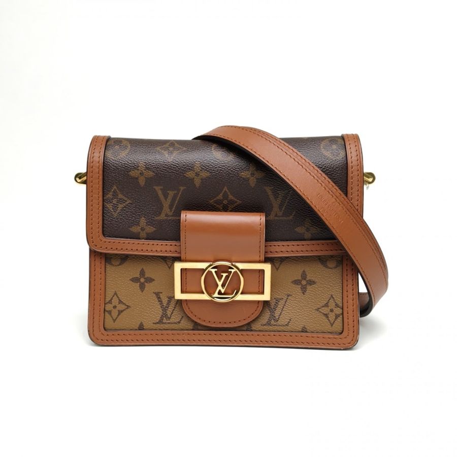 LOUIS VUITTON Dauphine達芙妮Mini老花PVC2020-0