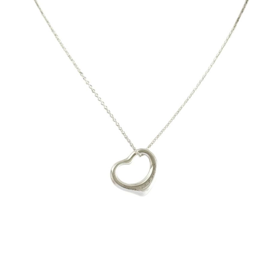TIFFANY & CO. Open Heart 純銀 愛心💗 頸鏈-4