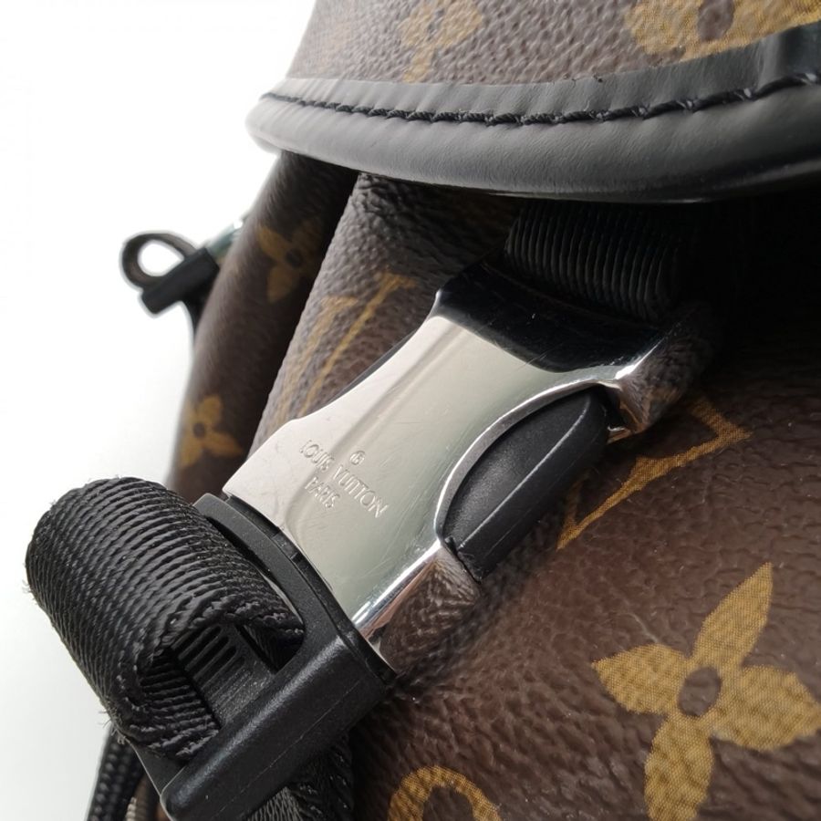 LOUIS VUITTON Zack口蓋雙肩包老花PVC老花2019-5