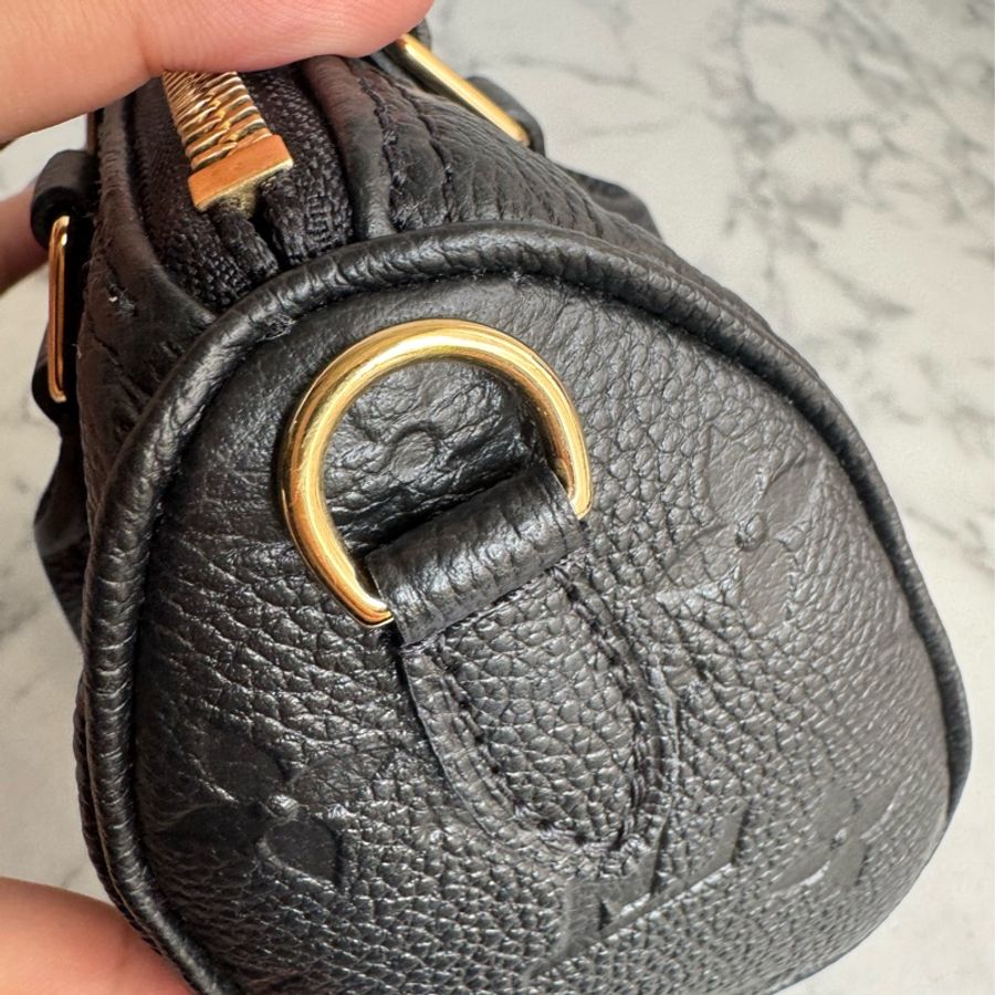 LV M82450黑壓紋nano speedy 必買✨✨-13