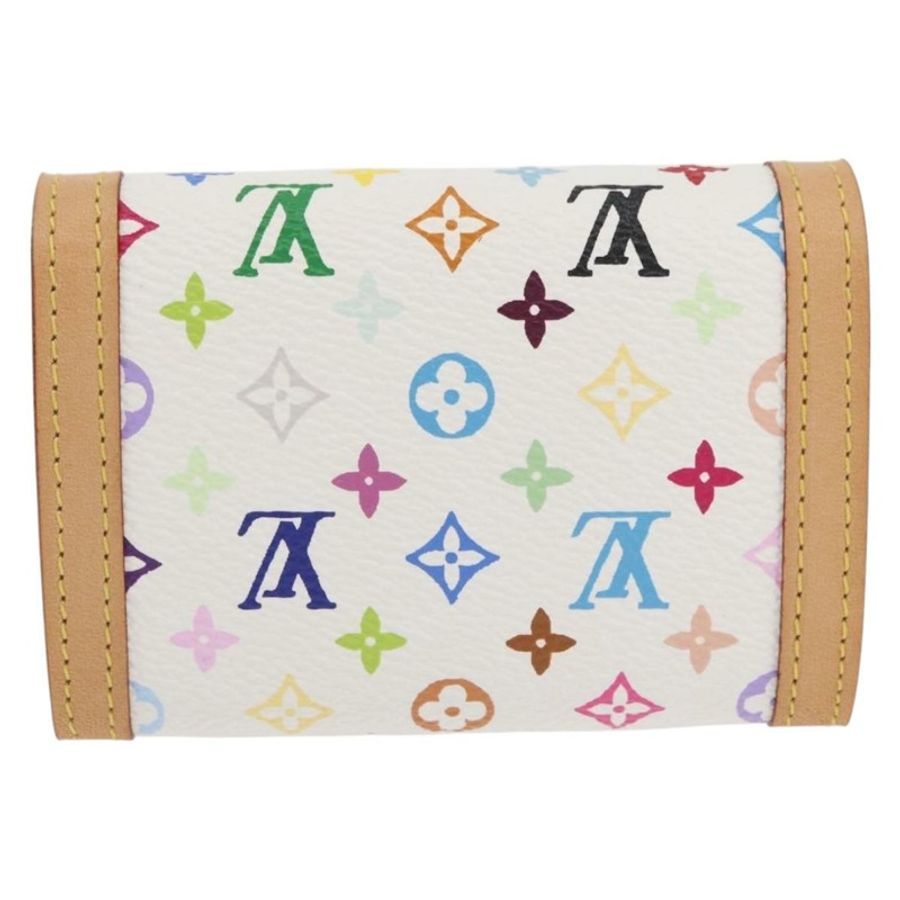 【日本直送】路易威登 多色 Porte Monnaie Pla 零錢包 白色 M92657 正品 YKZ1168V-1